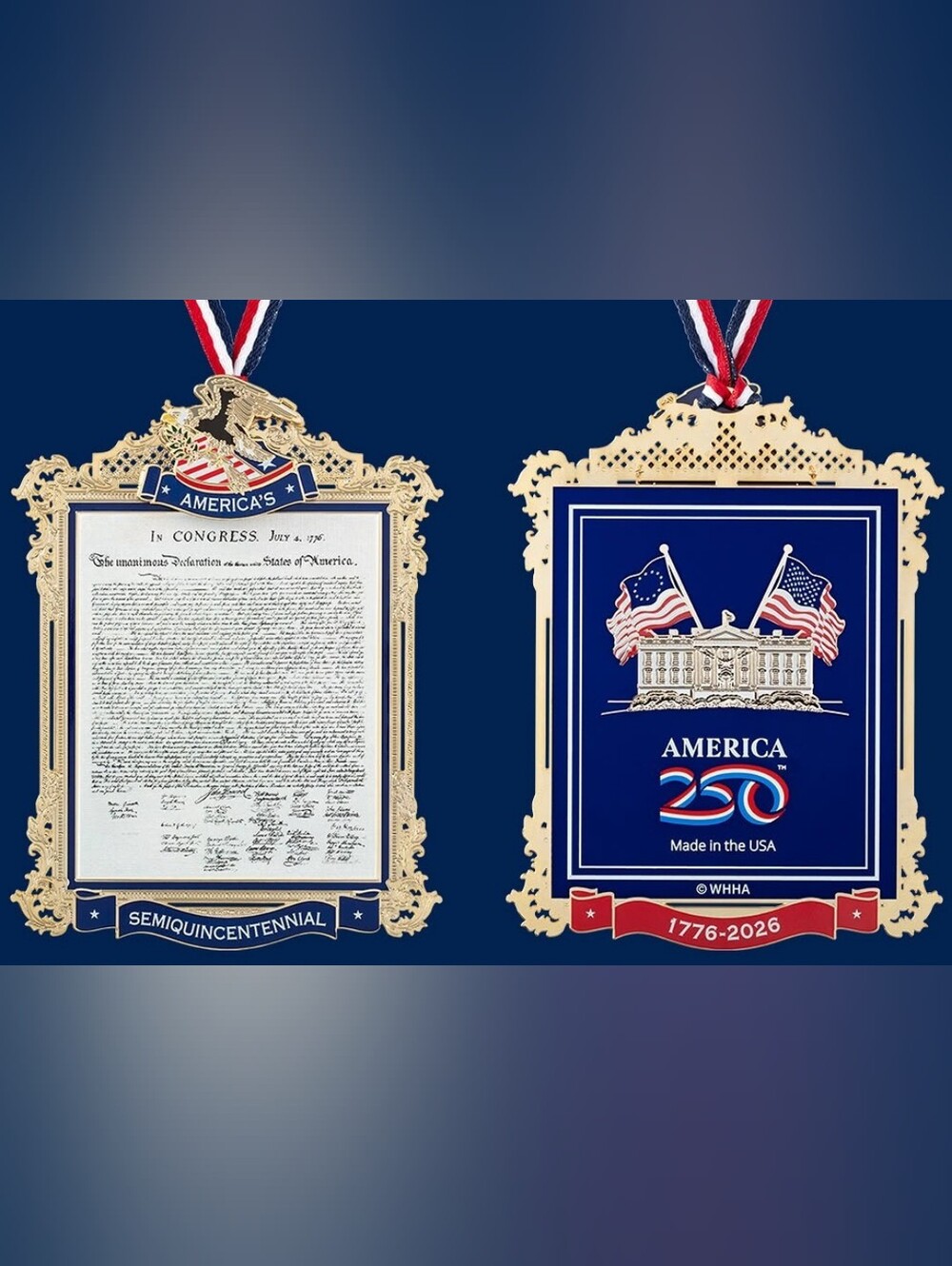 Official Commemorative Ornament of America’S 250Th Anniversary | 2026 White Hous